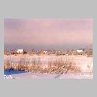 111-1113 Blick auf die Wattlau im Winter 2001-02. Im Vordergrund der Pregel. Die Haeuser gehoeren zur Schwarzorter Strasse..jpg